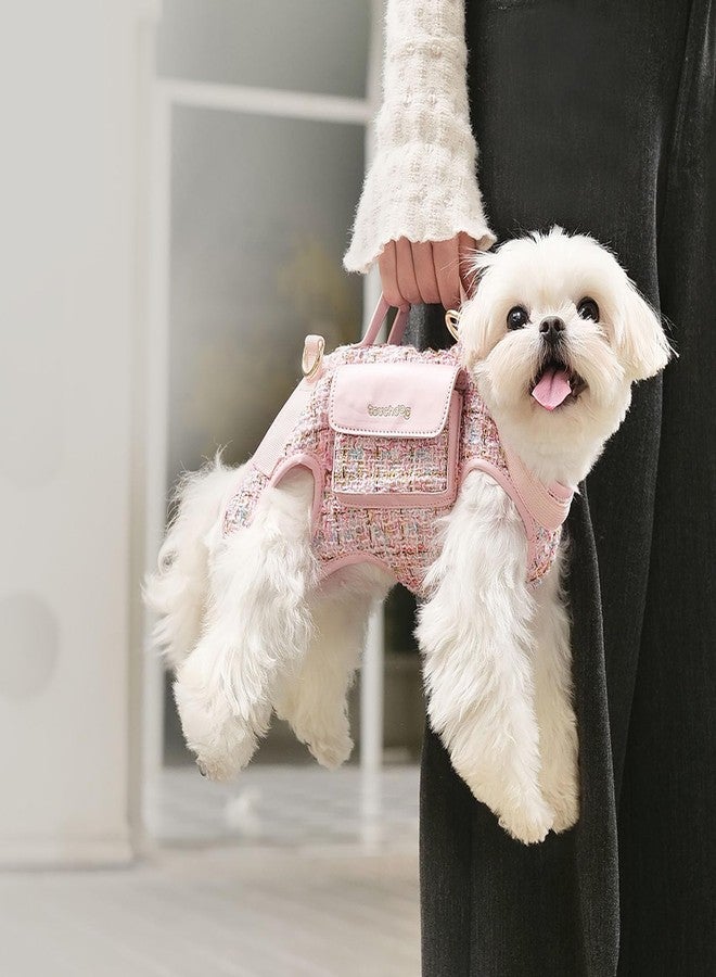 Touchdog Dog Lift Harness Dog Carrier- with Soft Cushion Belt Design for Dogs/Lightweight Breathable Multi Functional, Can be Used as a Handbag (XS) - Image 4